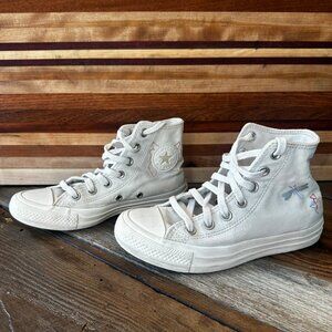 Converse Chuck Taylor All Star High Top Canvas Sneakers Pale Amethyst Size 5